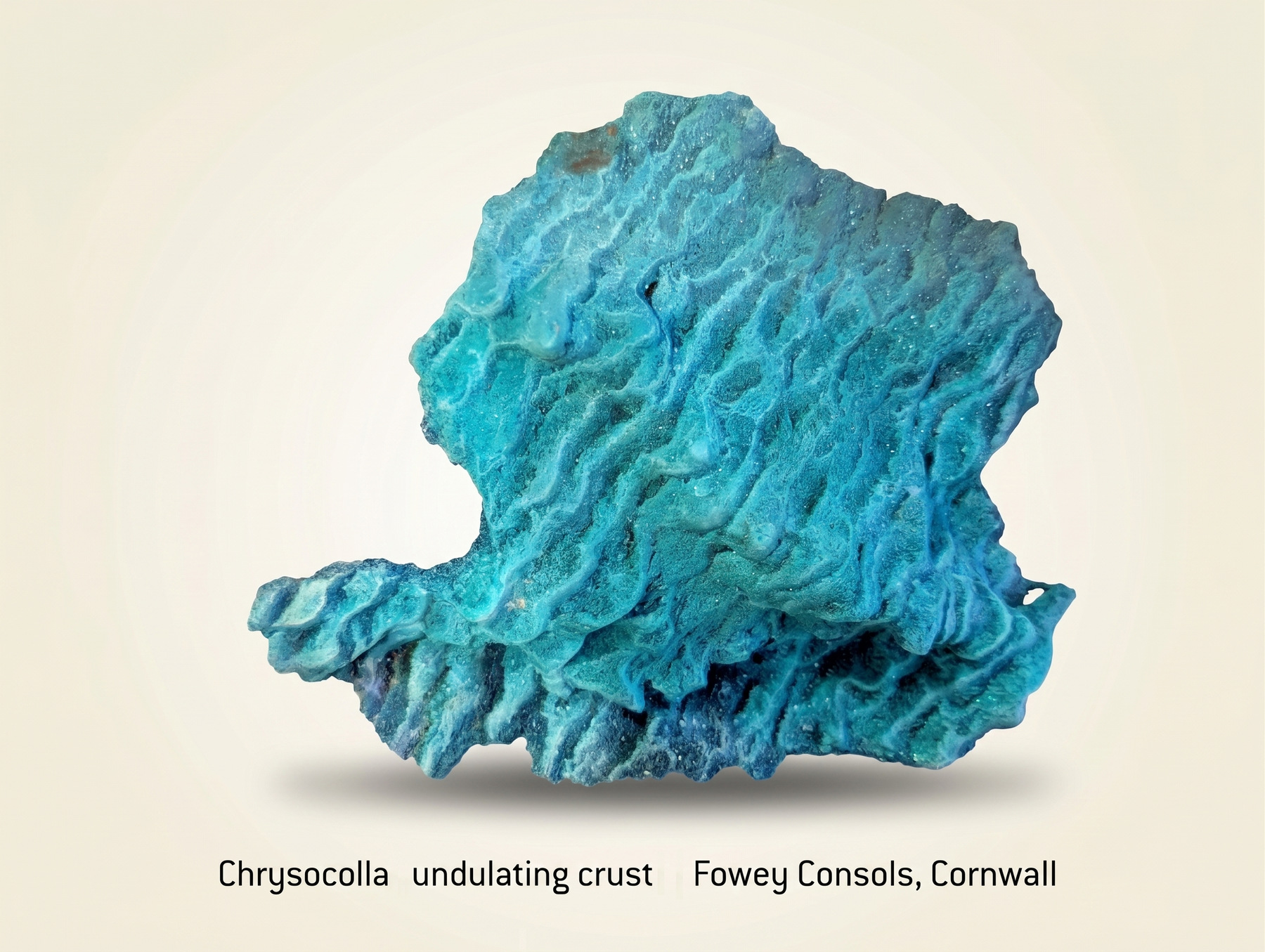 Fowey Consols, Chryocolla